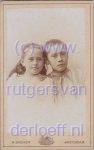 Willem Frederik Rutgers van der Loeff (1879-1918) en Romelia Rutgers van der Loeff (1882-1964).