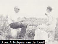 Abraham Rutgers van der Loeff (1901-1974) en Cornelia Hermina Bach (1915-2007)