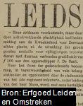 Artikel uit Leidsch Dagblad van 1 Mei 1990 over het 50-jarig jubileum van Johannes de Smit (<1850-?), opperschipper van de Kweekschool voor Zeevaart te Leiden.