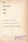 De druiven zijn zoet - Binnenkant
