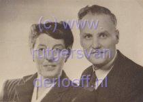 Johan Diederik Rutgers van der Loeff (1904-1949) en Hanna van Essen (1905-1992).