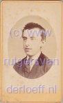 Johannes Rutgers van der Loeff (1855-1889)