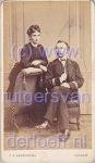 Johanna Dorothea van der Loeff (1839-1876) en Wilhelm Carl Anton Hajenius (1830-1885).