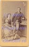 Abraham van der Loeff (1842-1913) en Antonia Etta Hartevelt (1854-1929).