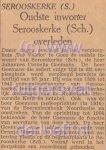 Overlijdensadvertentie uit krant van Johannes Kornelis Goemans (1873-1966)
