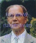 Willem Arnold Manschot (1915-2010), foto uit 1999.