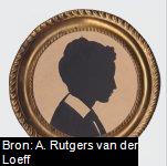 Johan Diederik Rutgers van der Loeff (1904-1949), 12 jaar oud, knipselportret.