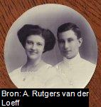 Carolina Wilhelmina Deeleman (1894-1964) en Jan Wilhelm Abraham Rutgers van der Loeff (1888-1945)