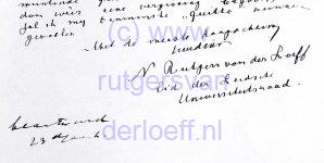 Een bewaard gebleven brief van Nicolaüs Rutgers van der Loeff (1874-1939) over een verkeerd meegenomen hoed.